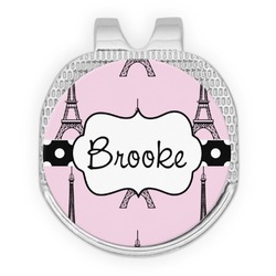 Eiffel Tower Golf Ball Marker - Hat Clip - Silver