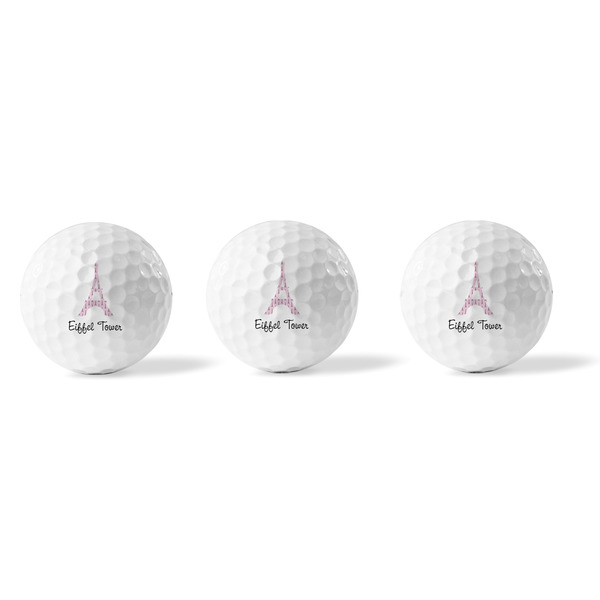 Eiffel Tower Golf Balls - Generic - Set of 3 - APPROVAL