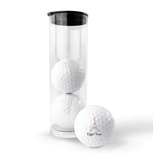 Eiffel Tower Golf Balls - Generic - Set of 3 - PACKAGING