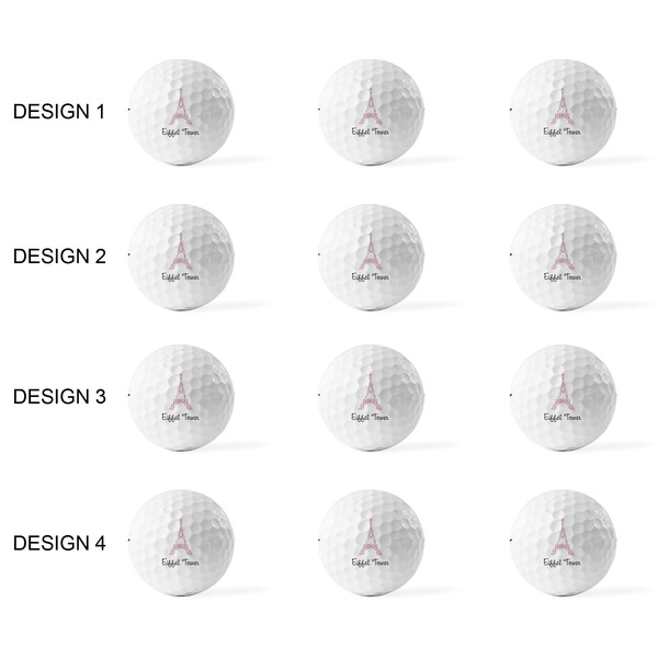 Eiffel Tower Golf Balls - Titleist - Set of 12 - APPROVAL