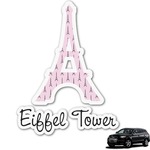 Eiffel Tower Graphic Car Decal (Personalized)