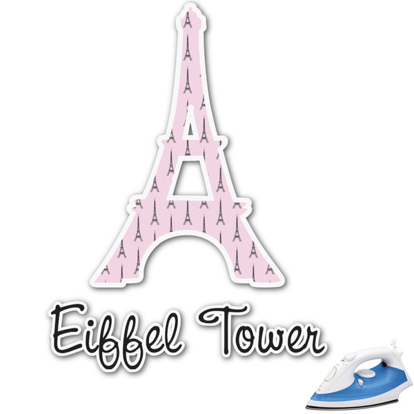 Custom Eiffel Tower Graphic Iron On Transfer (Personalized)