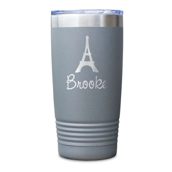 Eiffel Tower Gray Polar Camel Tumbler - 20oz - Single Sided - Approval
