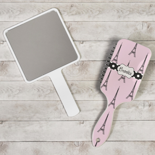 Eiffel Tower Hair Brush - In Context
