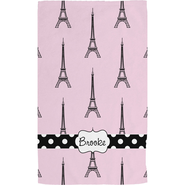 Eiffel Tower Hand Towel (Personalized)