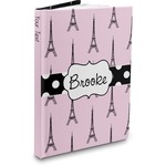 Eiffel Tower Hardbound Journal - 5.75" x 8" (Personalized)
