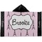 Eiffel Tower Kids Hooded Towel (Personalized)