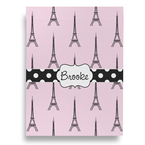 Eiffel Tower House Flags - Single Sided - FRONT
