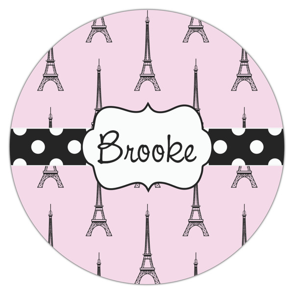 Eiffel Tower Icing Circle - Large - Single
