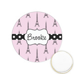 Eiffel Tower Printed Cookie Topper - 1.25" (Personalized)