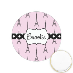 Eiffel Tower Printed Cookie Topper - 1.25" (Personalized)