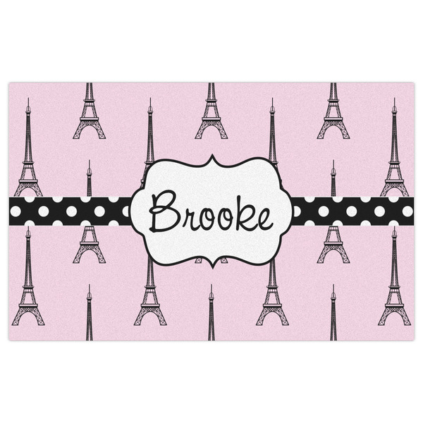 Eiffel Tower Indoor / Outdoor Rug - 5'x8' - Front Flat