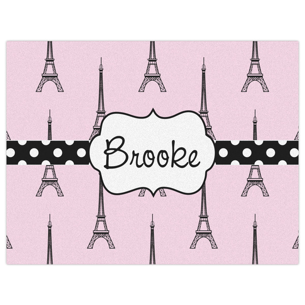 Eiffel Tower Indoor / Outdoor Rug - 6'x8' - Front Flat