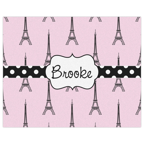 Eiffel Tower Indoor / Outdoor Rug - 8'x10' - Front Flat