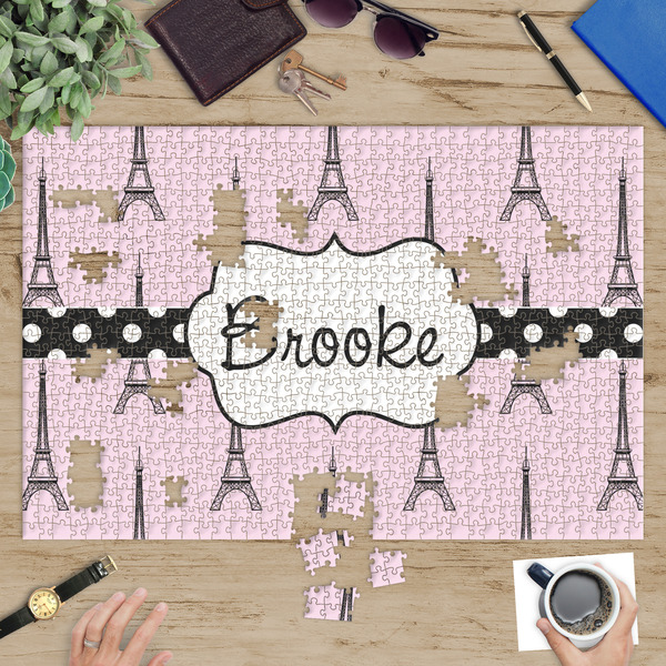 Eiffel Tower Jigsaw Puzzle 1014 Piece - In Context