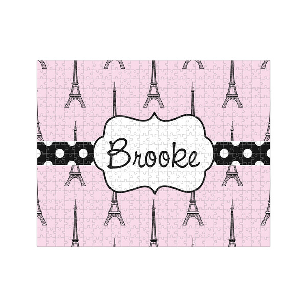 Custom Eiffel Tower 500 pc Jigsaw Puzzle (Personalized)