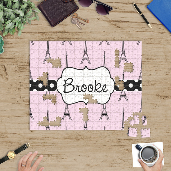 Eiffel Tower Jigsaw Puzzle 500 Piece - In Context