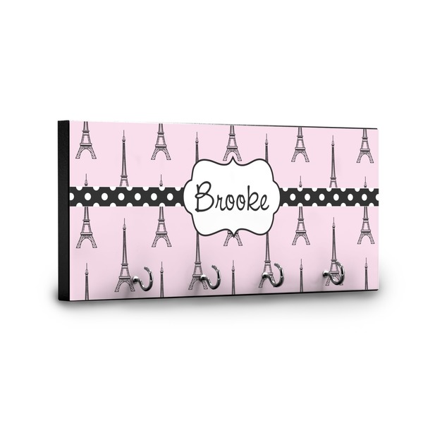 Eiffel Tower Key Hanger - Front View with Hooks