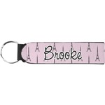 Eiffel Tower Neoprene Keychain Fob (Personalized)