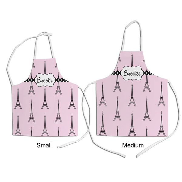 Eiffel Tower Kid's Aprons - Comparison