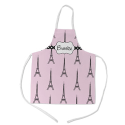 Eiffel Tower Kid's Apron w/ Name or Text