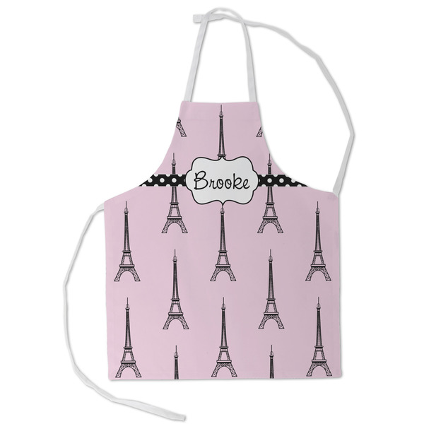 Custom Eiffel Tower Kid's Apron - Small (Personalized)