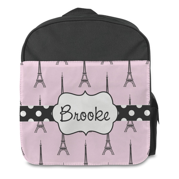 Eiffel Tower Kids Backpack - Front