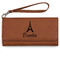 Eiffel Tower Ladies Leatherette Wallet - Laser Engraved (Personalized)