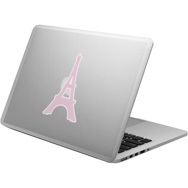 Custom Eiffel Tower Laptop Decal