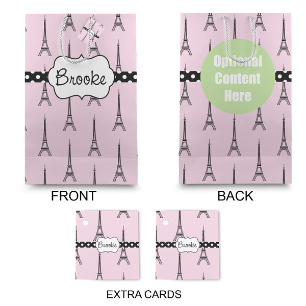 Eiffel Tower Large Gift Bag - Approval
