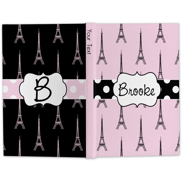 Eiffel Tower Large Hard Cover Journal - Apvl