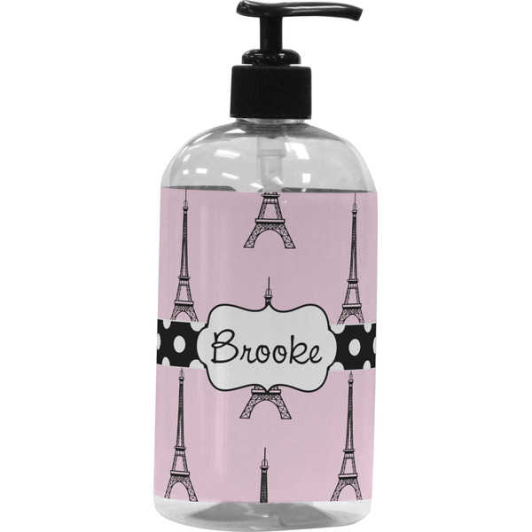 Custom Eiffel Tower Plastic Soap / Lotion Dispenser (Personalized)