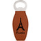 Eiffel Tower Leather Bar Bottle Opener - Single