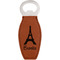 Eiffel Tower Leatherette Bottle Opener - Double Sided (Personalized)