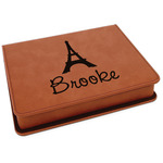 Eiffel Tower Leatherette 4-Piece Wine Tool Set (Personalized)