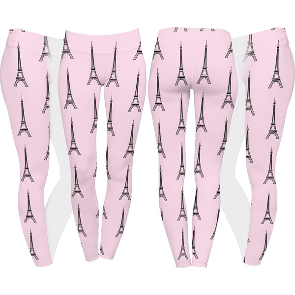 Eiffel Tower Leggings Turn Around - Apvl