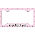 Eiffel Tower License Plate Frame - Style C (Personalized)