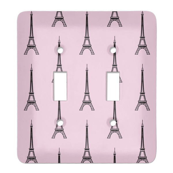 Custom Eiffel Tower Light Switch Cover (2 Toggle Plate)