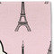 Eiffel Tower Linen Placemat - DETAIL