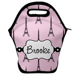 Eiffel Tower Lunch Bag w/ Name or Text