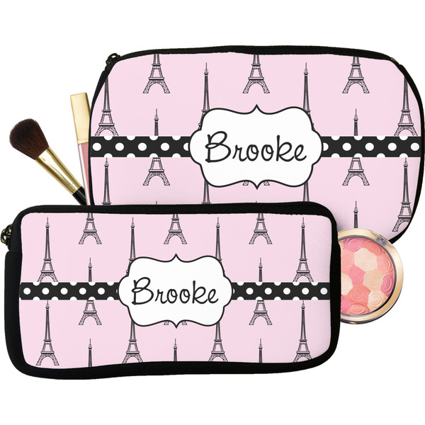 Eiffel Tower Makeup / Cosmetic Bags (Select Size)