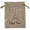 Eiffel Tower Burlap Gift Bag (Personalized)