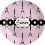 Eiffel Tower Melamine Plate (Personalized)