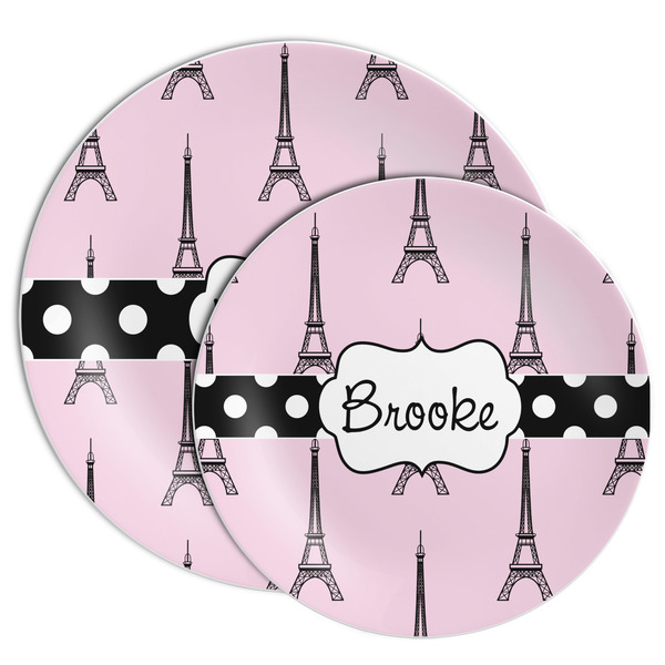 Eiffel Tower Melamine Plates - PARENT/MAIN