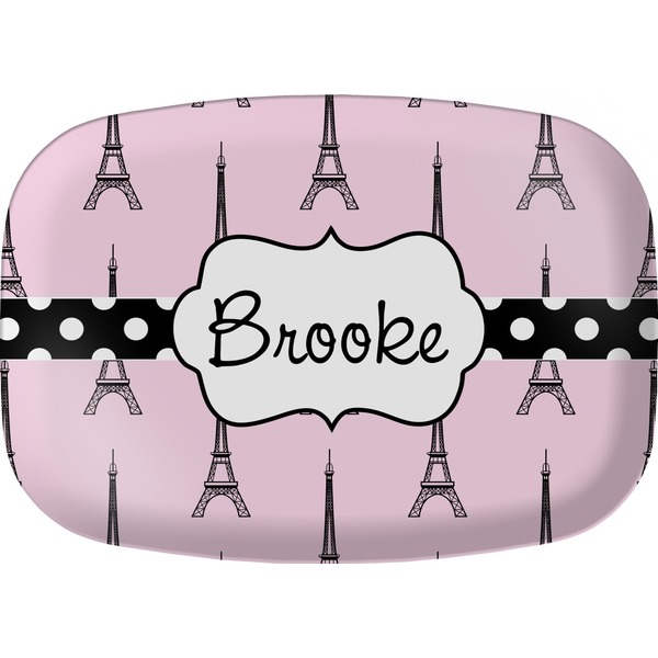 Custom Eiffel Tower Melamine Platter (Personalized)