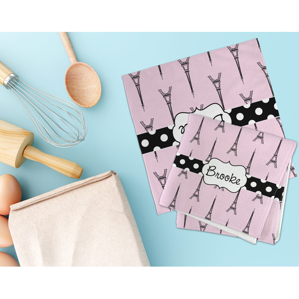 Eiffel Tower Microfiber Dish Rag - LIFESTYLE