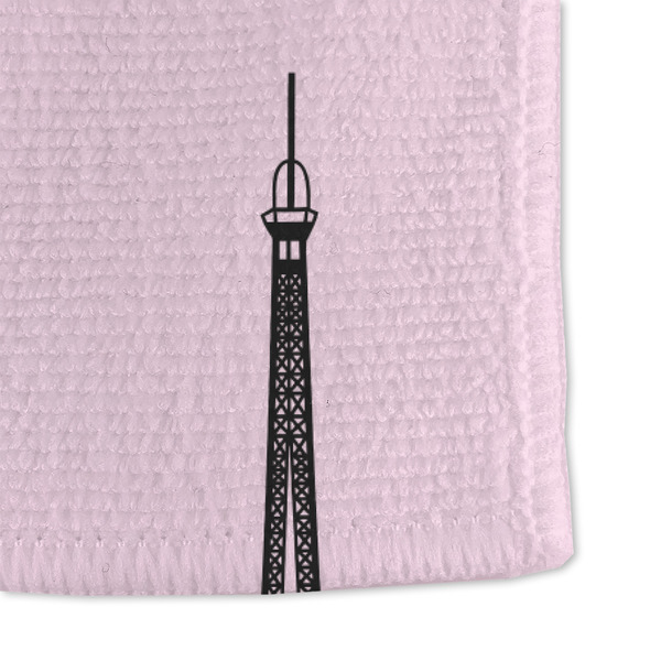 Eiffel Tower Microfiber Dish Towel - DETAIL