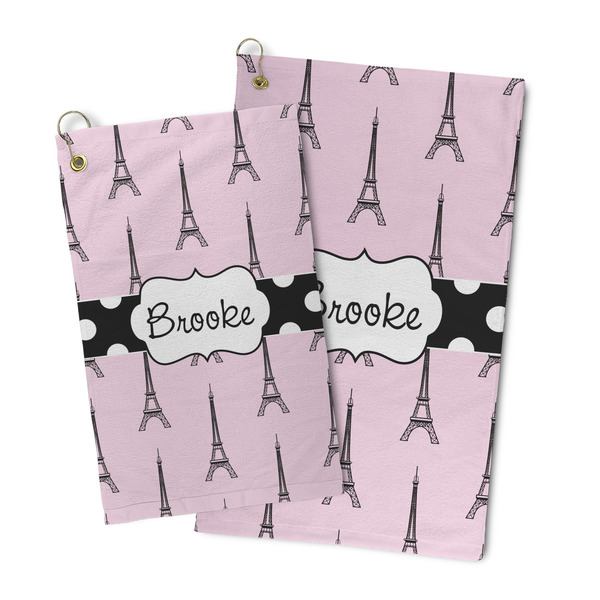 Eiffel Tower Microfiber Golf Towel - PARENT/MAIN