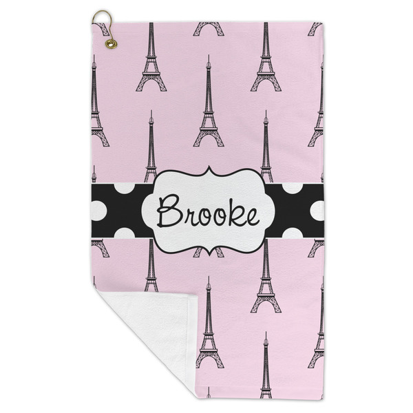 Eiffel Tower Microfiber Golf Towels - FOLD