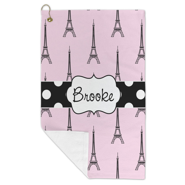 Eiffel Tower Microfiber Golf Towels - FOLD